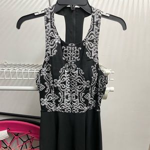 Black homecoming/winter formal dress